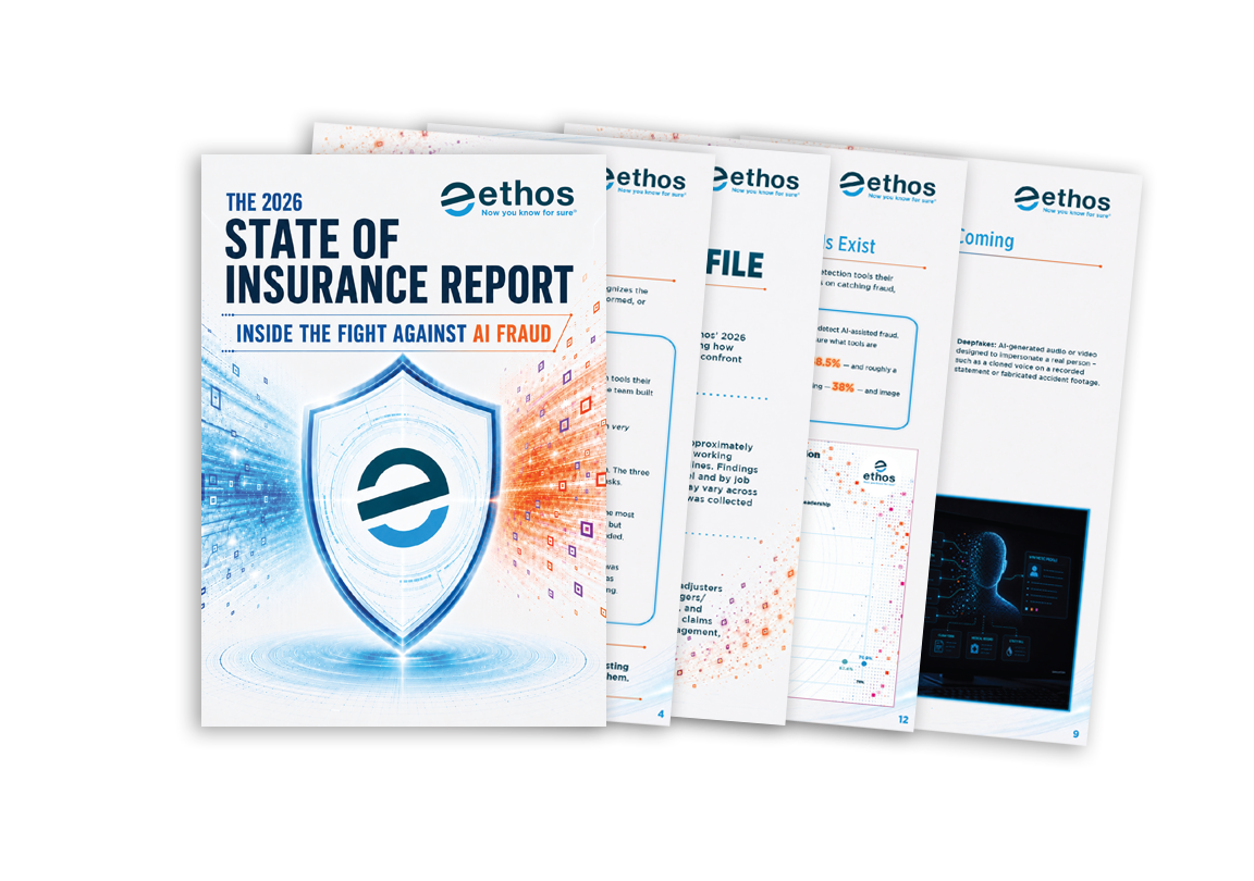 Preview of the pages inside The 2026 State of Insurance Report: Inside the Fight Against AI Fraud
